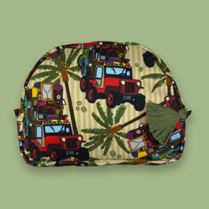 Cosmetiquera Media Luna Jeep